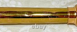 Polished Brass Fire Nozzle 12-37 Elkhart Brass Mfg Co 30 Long