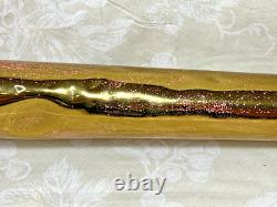 Polished Brass Fire Nozzle 12-37 Elkhart Brass Mfg Co 30 Long
