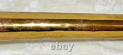 Polished Brass Fire Nozzle 12-37 Elkhart Brass Mfg Co 30 Long