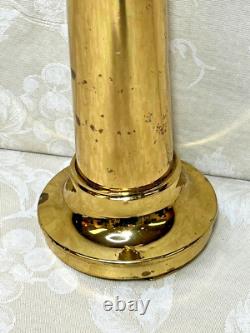 Polished Brass Fire Nozzle 24-5/8 Long Not Marked as to Brand