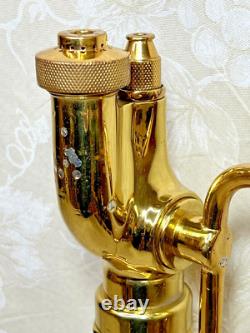 Polished Brass Fire Nozzle 24-5/8 Long Not Marked as to Brand