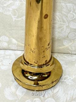 Polished Brass Fire Nozzle 24-5/8 Long Not Marked as to Brand