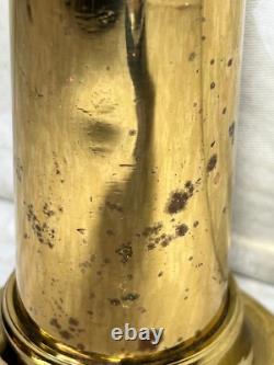 Polished Brass Fire Nozzle 24-5/8 Long Not Marked as to Brand