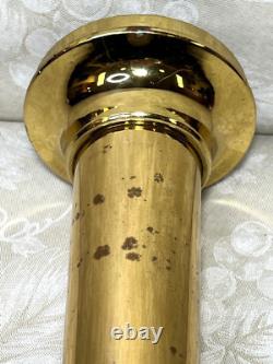 Polished Brass Fire Nozzle 24-5/8 Long Not Marked as to Brand