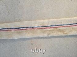 Potter Roemer Linen Fire Fighting Hose Assembly Stripe Made In USA 72