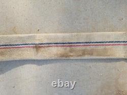 Potter Roemer Linen Fire Fighting Hose Assembly Stripe Made In USA 72