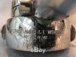 Powhatan B&I wks Ranson W. Va. Chrome Fire Nozzle