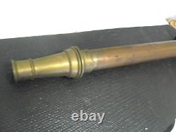 Powhatan B&i Works Ranson W. Va. Fire Hose Nozzel 30 With 3 Inlet 1 Outlet