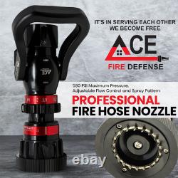 Professional Pistol Grip Fire Defense Nozzle 1.5 NH/NST, Use High Pressure Water