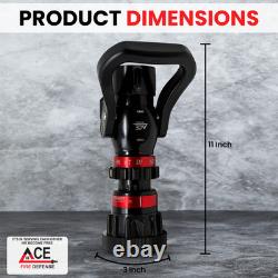 Professional Pistol Grip Fire Defense Nozzle 1.5 NH/NST, Use High Pressure Water