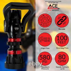 Professional Pistol Grip Fire Defense Nozzle 1.5 NH/NST, Use High Pressure Water