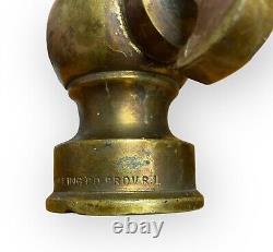Providence R. I. Coupling Co. Vintage Brass Firehose Nozzle Set Of 2