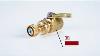 Qtac Brass Bullseye Nozzle Utv Fire Suppression