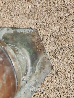 RAREST Vintage Greenberg's Sons Solid Brass Overland Hotel Reno Fire Hydrant