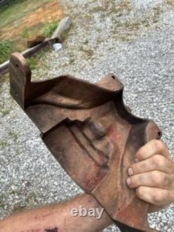 RARE ANTIQUE 1930s BRASS EAGLE ELKHART FIRE FIGHTER TRUCK HOSE CONTROL HOLDER