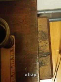 RARE PAIR Antique Solid Brass 5 Firehose Nozzles