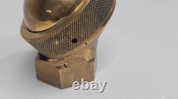 Rare 1915 Brass Swivel Fire Nozzle