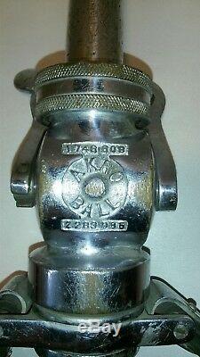 Rare 20 Vintage Akron Akr-o-ball Fire Truck Hose Nozzle 1746608 2283986 F/sh