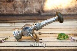 Rare Antique Brass COLT Fire Truck Nozzle 9¼ Tall