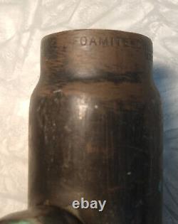 Rare, Antique, Very Early 10 Foamite Brass Fire Nozzle