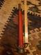 Rare Brass Cord Wrapped Fire Hose Nozzle Swivel Double Handle 30'' A. F. D. S. Co