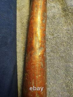 Rare Find Railroad Firemen's 31 Long Brass Water Hose Nozzle Fire