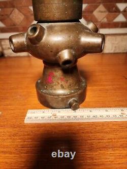 Rare Fire Nozzle Cellar Nozzle M. D Larkin Dayton Ohio