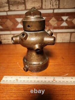 Rare Fire Nozzle Cellar Nozzle M. D Larkin Dayton Ohio