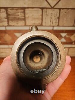 Rare Fire Nozzle Cellar Nozzle M. D Larkin Dayton Ohio