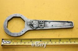 Rare Fire Service Brigade Hose Wrench Nozzle Spanner Fireman Engine Equipment #