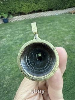 Restored Antique Magic Brass Fire Nozzle Pat Date 1897 Rare Beauty. Z9