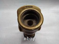 Riepling Brass Fire Hose Nozzle Antique