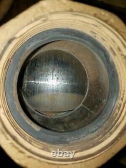 Rockwood Waterfog Fire Hose Nozzle 2-1/2 salvage surplus BRONZE