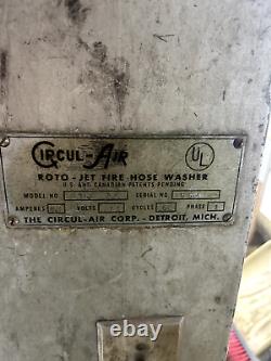 Roto Jet Fire Hose Washer