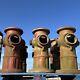 Salvage Mueller Fire Hydrants, Lot Of 8, 23 Tall, 123 Lbs Each, 1986