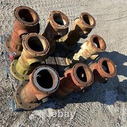 SALVAGE MUELLER FIRE HYDRANTS, Lot of 8, 23 Tall, 123 lbs each, 1986
