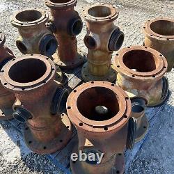 SALVAGE MUELLER FIRE HYDRANTS, Lot of 8, 23 Tall, 123 lbs each, 1986