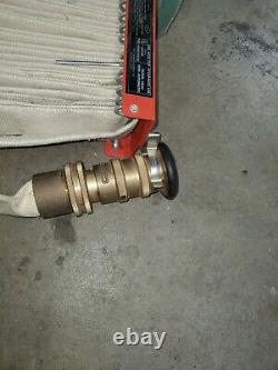 SECO 385u Brass Fire Hose/ Nozzle/valve