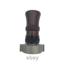 S&H Fire Products 1 NPSH Nozzle & NFES 1.5 NH x 1 Reducer Adapter Wildland