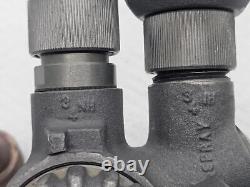 S&H Products 1 Twin Tip Forestry Fire Nozzle, with 3/8 and 3/16 Stream Tips