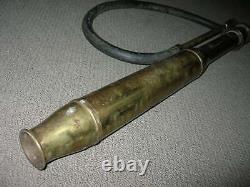 Seldom Found Vintage LARGE BRASS AER-O-FOAM FIRE FIGHTER FOAM Application NOZZLE