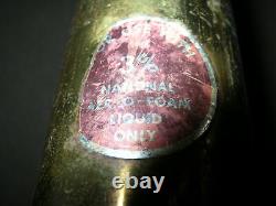 Seldom Found Vintage LARGE BRASS AER-O-FOAM FIRE FIGHTER FOAM Application NOZZLE