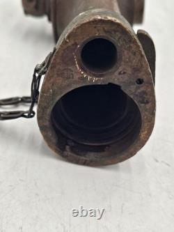 Solid Brass Army Navy (AN) All Purpose Fire Nozzle