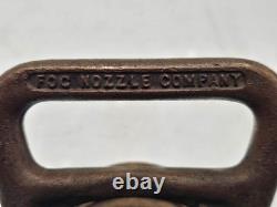 Solid Brass Army Navy (AN) All Purpose Fire Nozzle