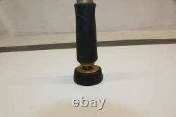 Solid Brass Fire Nozzle Style Hose Sprayer 4 With Coated Rubber Grip
