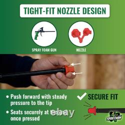 Sprayman Spray Foam Insulation Kit Closed Cell Expanding Fire Rated 720 BdFt 36P