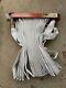Standard Fire Hose Co. Hose/brass Nozzle/pin Rack Complete Used Look