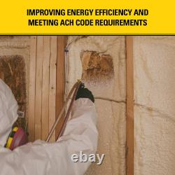 Stanley Spray Foam Insulation Kit Closed Cell Self Expanding Class A Fire Rated