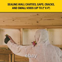 Stanley Spray Foam Insulation Kit Closed Cell Self Expanding Class A Fire Rated