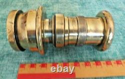 Superb Bronze / Brass Antique Fire Mans Hose Nozzle King George Stamped